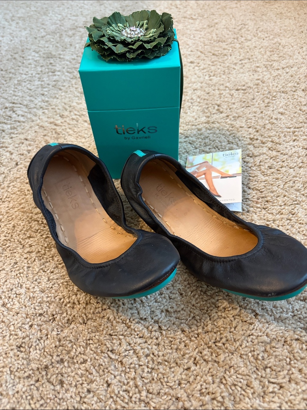 Tieks Matte Black